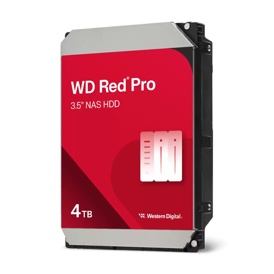 Fotografija izdelka WD trdi disk 4TB SATA3, 6Gb/s, 7200, 256MB RED PRO