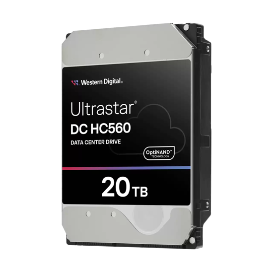 Fotografija izdelka HGST/WD 20TB SATA 3 6GB/s 512MB 7200 ULTRASTAR DC HC560 512e