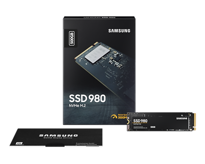 Fotografija izdelka Samsung 500GB 980 SSD NVMe M.2 disk