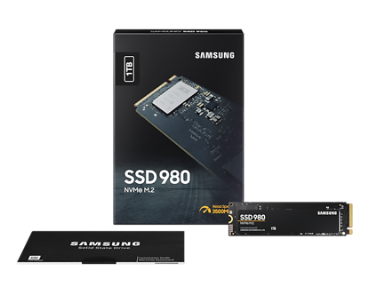 Fotografija izdelka Samsung 1TB 980 SSD NVMe M.2 disk