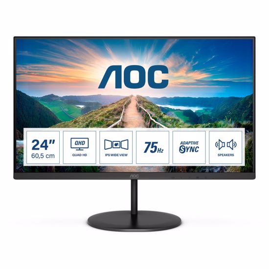 Fotografija izdelka AOC Q24V4EA 24" IPS QHD monitor