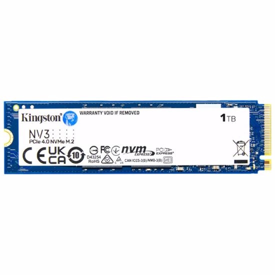 Fotografija izdelka KINGSTON NV3 1TB M.2 PCIe 4.0 NVMe (SNV3S/1000G) SSD