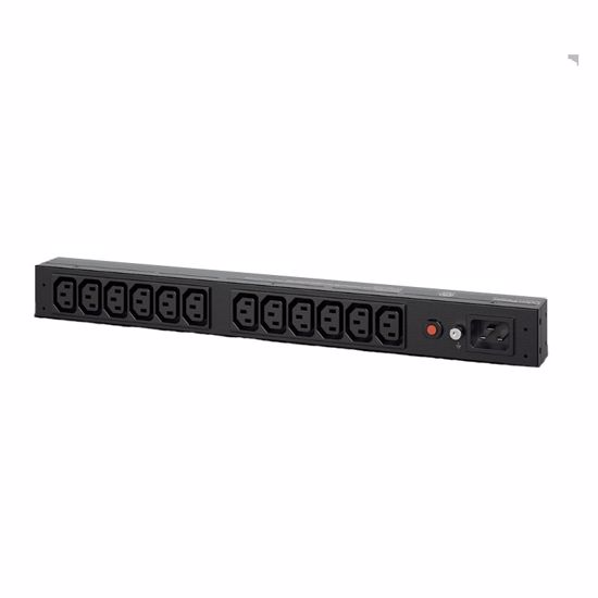 Fotografija izdelka CYBERPOWER PDU20BHVIEC12R PDU UPS 12x C13 16A 1U brezprekinitveno napajanje razdelilec