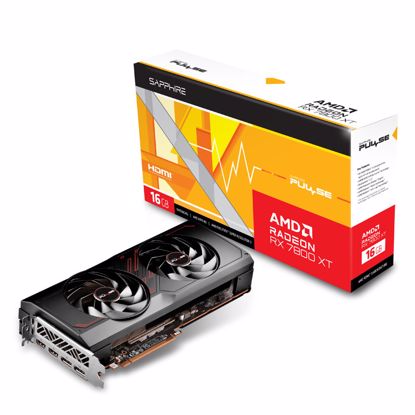 Fotografija izdelka SAPPHIRE Grafične kartice Radeon RX 7800 XT PULSE 16GB GDDR6 gaming grafična kartica