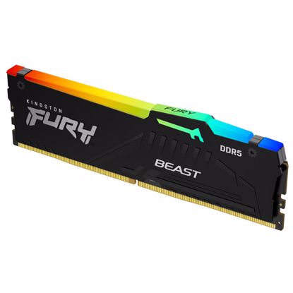 Fotografija izdelka KINGSTON Fury Beast 32GB 5600MT/s DDR5 CL40 XMP (KF556C40BBA-32) RGB ram pomnilnik