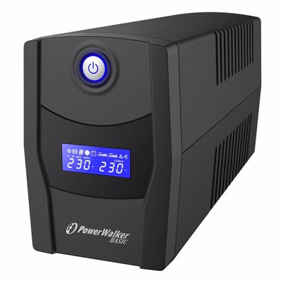 Fotografija izdelka POWERWALKER VI 600 STL HID Line-interactive 600VA 600W UPS brezprekinitveno napajanje