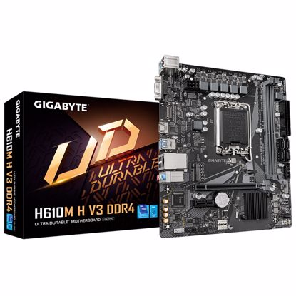 Fotografija izdelka GIGABYTE H610M H V3 DDR4 LGA1700 MicroATX osnovna plošča