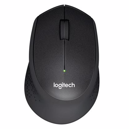 Fotografija izdelka LOGITECH M330 Silent PLUS brezžična optična črna miška