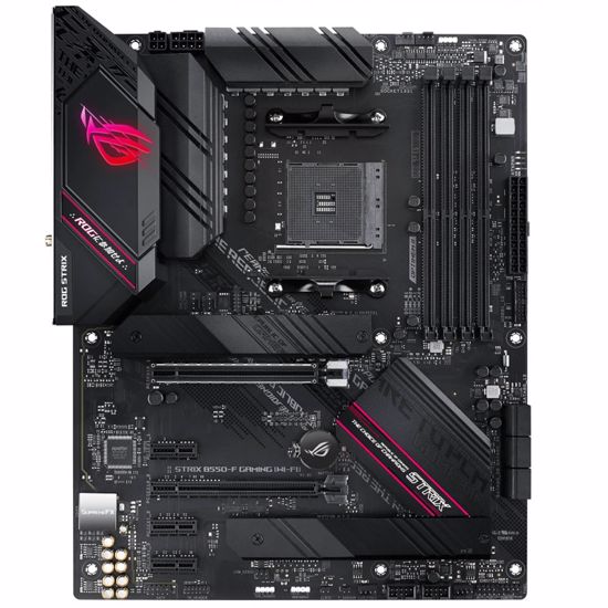 Fotografija izdelka ASUS ROG STRIX B550-F GAMING AM4 ATX gaming osnovna plošča