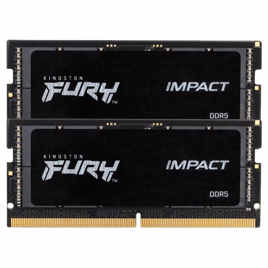 Fotografija izdelka KINGSTON FURY Impact 32GB (2x 16GB) 3200MHz DDR5 (KF548S38IBK2-32) ram pomnilnik