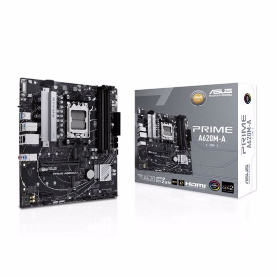 Fotografija izdelka ASUS PRIME A620M-A-CSM AM5 microATX DDR5 osnovna plošča