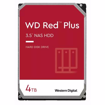 Fotografija izdelka RED plus 4TB 3,5" SATA3 256MB (WD40EFPX) trdi disk