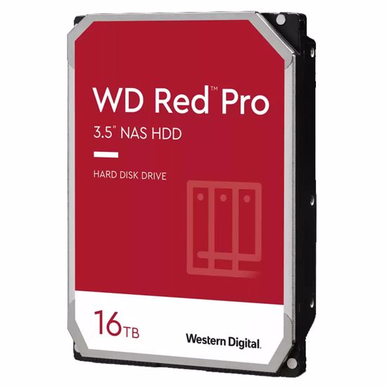 Fotografija izdelka WD Red Pro 16TB 3,5" SATA3 512MB (WD161KFGX) NAS trdi disk