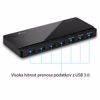 Fotografija izdelka TP-LINK UH700 7-Port USB3.0 zunanji z napajanjem USB hub