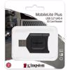 Fotografija izdelka KINGSTON MobileLite Plus SD UHS-II USB 3.2 Gen 1 čitalec