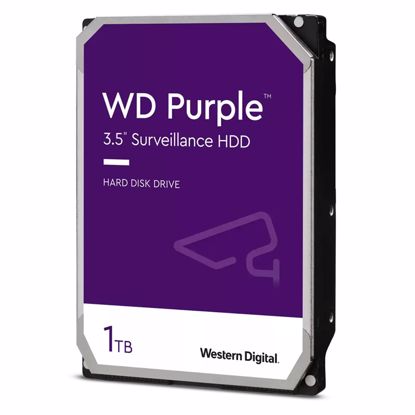 Fotografija izdelka WD Purple 1TB 3,5" SATA3 64MB 5400rpm (WD11PURZ) trdi disk