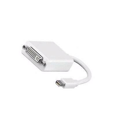 Fotografija izdelka GOOBAY mini DisplayPort  / DVI-D 0,1m bel adapter