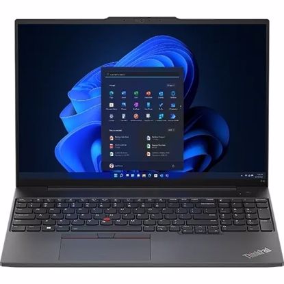 Fotografija izdelka Prenosnik Lenovo ThinkPad E16 Gen 1 R7 / 16GB / 1TB SSD / 16" WUXGA / Windows 11 Pro (črn)