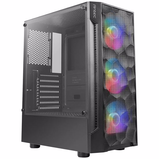 Fotografija izdelka ANTEC NX260 Midi T ATX RGB (0-761345-81029-6) okno gaming črno ohišje