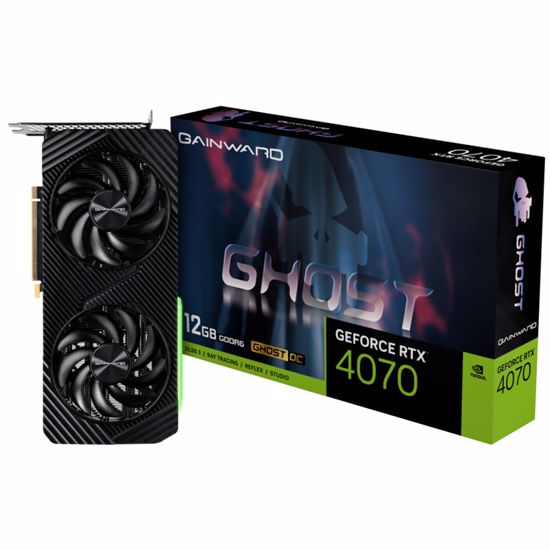 Fotografija izdelka GAINWARD GeForce RTX 4070 Ghost OC 12GB GDDR6X (4717) grafična kartica