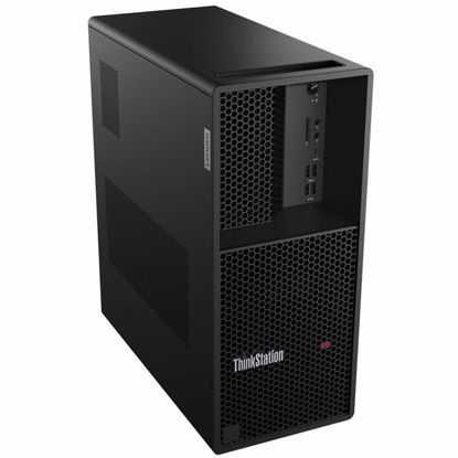 Fotografija izdelka LENOVO ThinkStation P3 Tower Intel Core i9-14900K 64GB 2TB (30GS00C6ZY) Windows 11 Pro tipkovnica + miška namizni računalnik