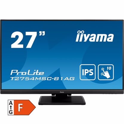 Fotografija izdelka IIYAMA ProLite T2754MSC-B1AG 68,6cm (27") FHD IPS HDMI/VGA zvočniki na dotik interaktivni monitor