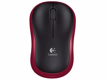 Fotografija izdelka LOGITECH M185 brezžična optična rdeča miška