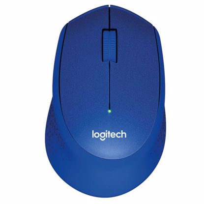 Fotografija izdelka LOGITECH M330 Silent PLUS brezžična optična modra miška