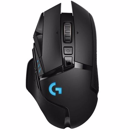 Fotografija izdelka LOGITECH G502 LIGHTSPEED brezžična optična RGB črna gaming miška 