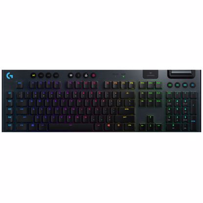 Fotografija izdelka LOGITECH G915 LIGHTSPEED GL Tactile brezžična RGB mehanska gaming slo črna tipkovnica