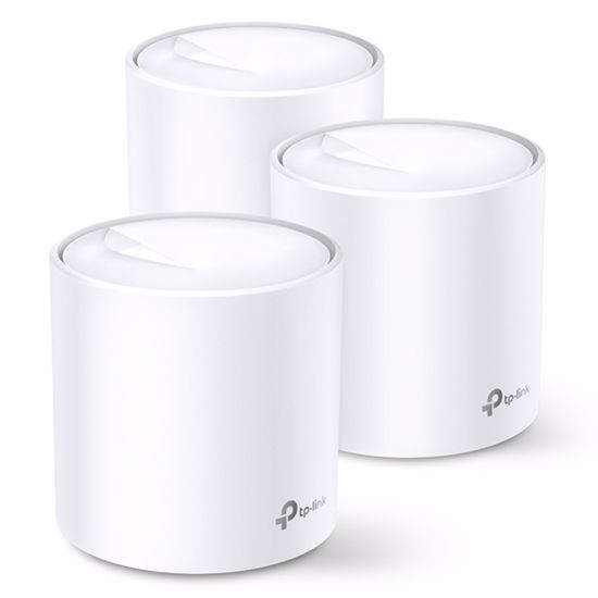 Fotografija izdelka TP-LINK Deco X20 AX1800 Wi-Fi6 Mesh 3-pack dostopna točka-AP