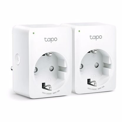 Fotografija izdelka TP-LINK Tapo P100 Mini Smart Wi-Fi 2-pack pametna vtičnica