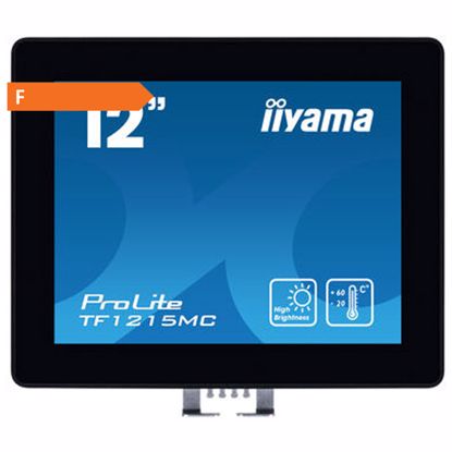 Fotografija izdelka IIYAMA ProLite TF1215MC-B1 (12.1") 31cm IPS DP/HDMI/VGA open frame na dotik informacijski / interaktivni monitor