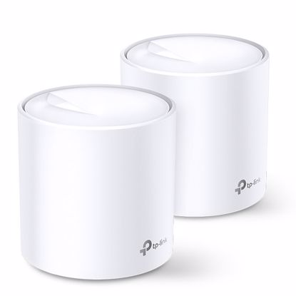 Fotografija izdelka TP-LINK Deco X20 (2-pack) AX1800 Whole Home Mesh Wifi6 brezžični usmerjevalnik - router / dostopna točka-AP