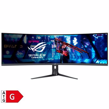 Fotografija izdelka ASUS ROG Strix XG49WCR 124,49cm (49") 5120x1440 VA 165Hz DP/HDMI/LAN/USB-C HDR400 FreeSync KVM zvočniki ukrivljen gaming monitor