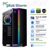 Fotografija izdelka PCPLUS Storm i5-12400F 8GB 512GB NVMe SSD GeForce RTX 3050 8GB GDDR6 Windows 11 Home RGB gaming namizni računalnik