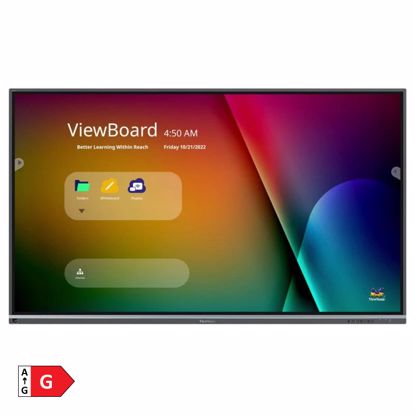 Fotografija izdelka VIEWSONIC ViewBoard IFP8650-5F 218,44cm (86") UHD IPS Android na dotik informacijski / interaktivni monitor