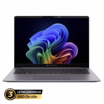 Fotografija izdelka ASUS ExpertBook P5 14" (35,56cm) WQXGA Core Ultra 7 258V 32GB 1TB Windows 11 Pro prenosni računalnik (P5405CSA-WB75D0X)