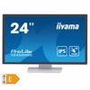 Fotografija izdelka IIYAMA ProLite T2452MSC-W1 60,5cm (23,8") FHD IPS beli zvočniki na dotik informacijski / interaktivni monitor