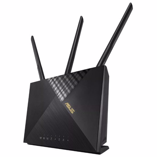 Fotografija izdelka ASUS 4G-AX56 AX1800 LTE NanoSim Dual Band WiFi 6 Gigabit brezžični usmerjevalnik-router / dostopna točka