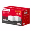 Fotografija izdelka MERCUSYS Halo Mesh H70X AX1800 2-pack WiFi6 usmerjevalnik - router