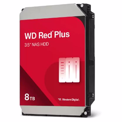 Fotografija izdelka WD Red Plus 8TB 3,5" SATA3 256MB (WD80EFPX) NAS trdi disk