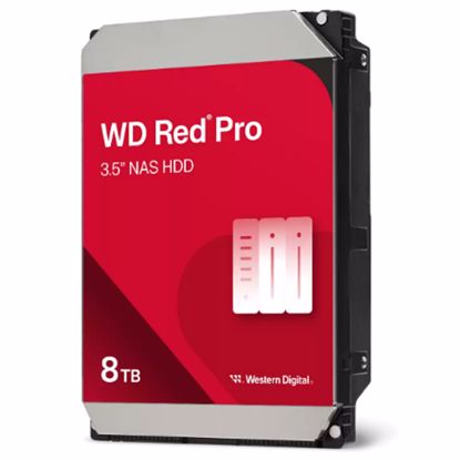 Fotografija izdelka WD Red Pro 8TB 3,5" SATA3 256MB 7200rpm (WD8005FFBX) NAS trdi disk