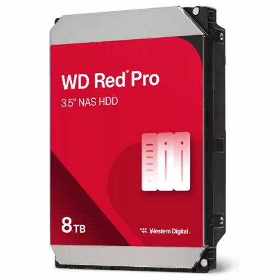 Fotografija izdelka WD Red Pro 8TB 3,5" SATA3 256MB 7200rpm (WD8005FFBX) NAS trdi disk