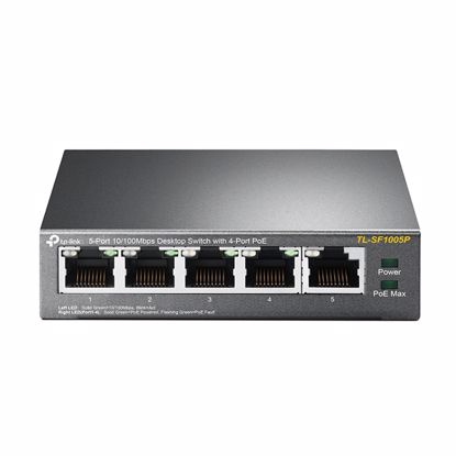 Fotografija izdelka TP-LINK TL-SF1005P 5-port 10/100M 4xPoE+ 67W mrežno stikalo-switch