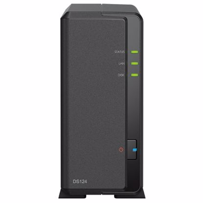 Fotografija izdelka SYNOLOGY DS124 za 1 disk NAS strežnik