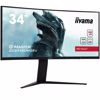 Fotografija izdelka IIYAMA RED EAGLE G-MASTER GCB3480WQSU-B1 86,36cm (34") UWQHD 21:9 VA 180Hz DP/HDMI HDR400 FreeSync zvočniki ukrivljen monitor