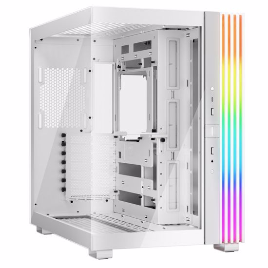 Fotografija izdelka BE QUIET! LIGHT BASE 600 DX (BGW66) RGB midi-ATX okno belo ohišje