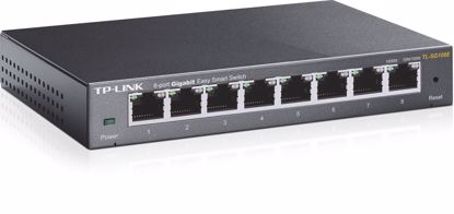 Fotografija izdelka TP-LINK TL-SG108E 8-port gigabit Easy Smart mrežno stikalo-switch