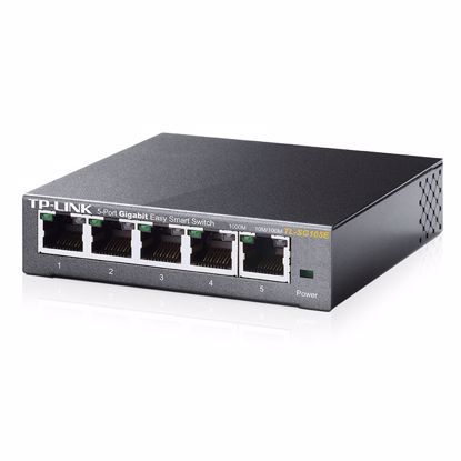 Fotografija izdelka TP-LINK TL-SG105E 5-port gigabit Easy Smart mrežno stikalo-switch